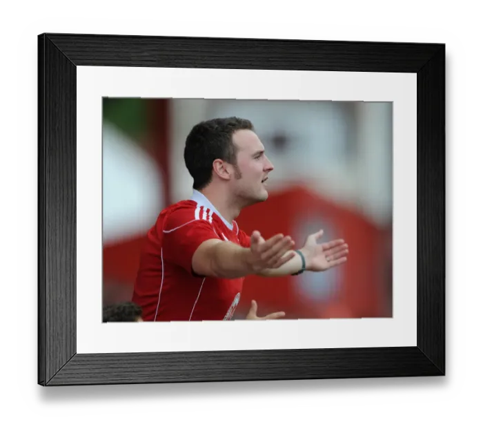 Framed Print : Bristol City Fan's Passion: Ashton Gate's Atmosphere Roars on During Bristol City vs MK Dons (Sky Bet League One) Framed Print : Bristol City Fan's Passion: Ashton Gate's Atmosphere Roars on During Bristol City vs MK Dons (Sky Bet League One)