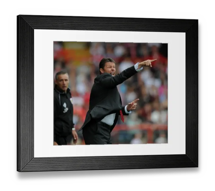 Framed Print : Steve Cotterill Leads Bristol City in Sky Bet League One Clash Against MK Dons Framed Print : Steve Cotterill Leads Bristol City in Sky Bet League One Clash Against MK Dons