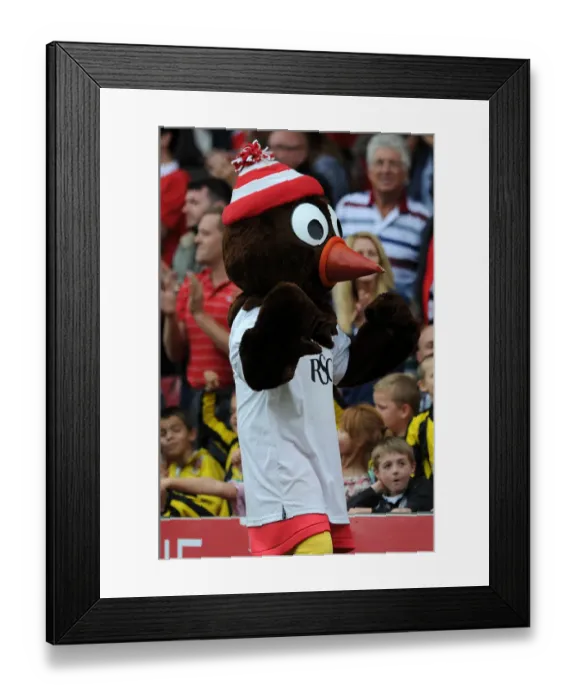 Framed Print : Bristol City's Scrumpy Mascot at Ashton Gate during Bristol City vs MK Dons, Sky Bet League One Match (September 2014) Framed Print : Bristol City's Scrumpy Mascot at Ashton Gate during Bristol City vs MK Dons, Sky Bet League One Match (September 2014)