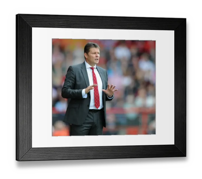 Framed Print : Steve Cotterill Leads Bristol City in Sky Bet League One Clash Against MK Dons Framed Print : Steve Cotterill Leads Bristol City in Sky Bet League One Clash Against MK Dons