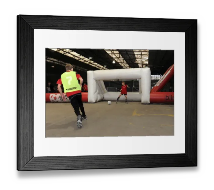 Framed Print : Bristol City vs MK Dons: A Football Rivalry in Sky Bet League One at Ashton Gate, September 2014