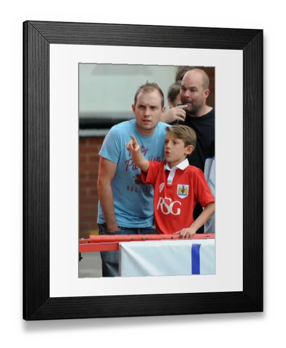 Framed Print : Sea of Supporters: Bristol City vs MK Dons at Ashton Gate - Sky Bet League One Framed Print : Sea of Supporters: Bristol City vs MK Dons at Ashton Gate - Sky Bet League One