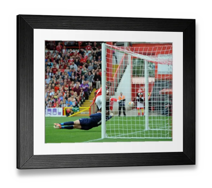 Framed Print : Agard's Thrilling Goal: Bristol City's Victory over MK Dons at Ashton Gate (September 2014) Framed Print : Agard's Thrilling Goal: Bristol City's Victory over MK Dons at Ashton Gate (September 2014)