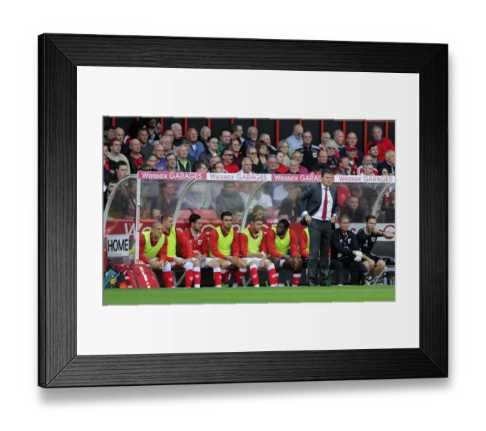 Framed Print : Steve Cotterill Guides Bristol City in Sky Bet League One Clash Against MK Dons Framed Print : Steve Cotterill Guides Bristol City in Sky Bet League One Clash Against MK Dons
