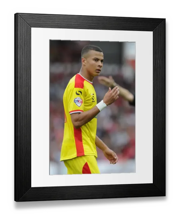 Framed Print : Bristol City vs MK Dons: Dele Alli Shines at Ashton Gate, Sky Bet League One, September 2014 Framed Print : Bristol City vs MK Dons: Dele Alli Shines at Ashton Gate, Sky Bet League One, September 2014