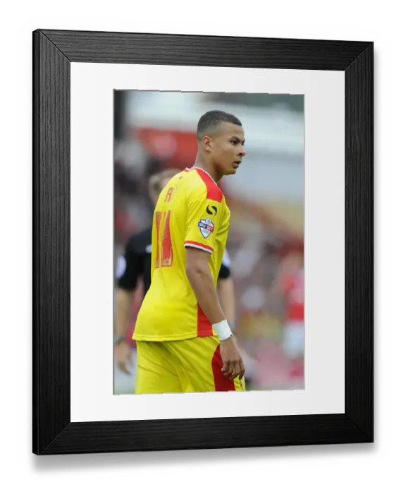 Framed Print : Dele Alli Shines: Standout Performance for Bristol City Against MK Dons, Sky Bet League One, September 2014 Framed Print : Dele Alli Shines: Standout Performance for Bristol City Against MK Dons, Sky Bet League One, September 2014