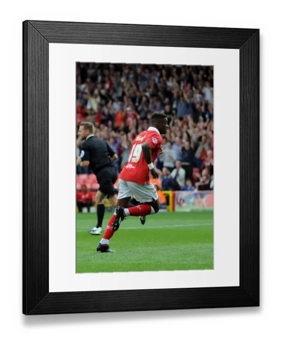 Framed Print : Agard's Thrilling Goal: Bristol City vs. MK Dons (Sky Bet League One, September 2014) Framed Print : Agard's Thrilling Goal: Bristol City vs. MK Dons (Sky Bet League One, September 2014)