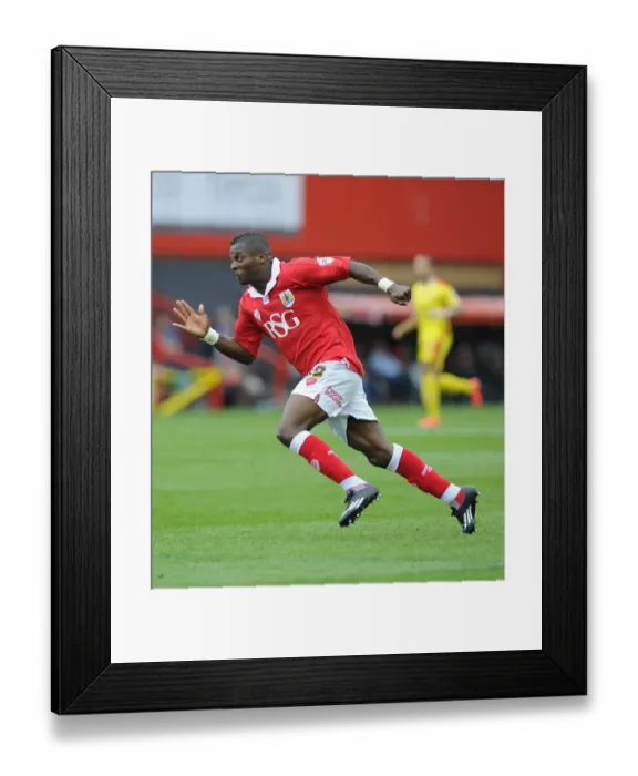 Framed Print : Bristol City's Kieran Agard in Action During Bristol City v MK Dons, Sky Bet League One (September 2014) Framed Print : Bristol City's Kieran Agard in Action During Bristol City v MK Dons, Sky Bet League One (September 2014)