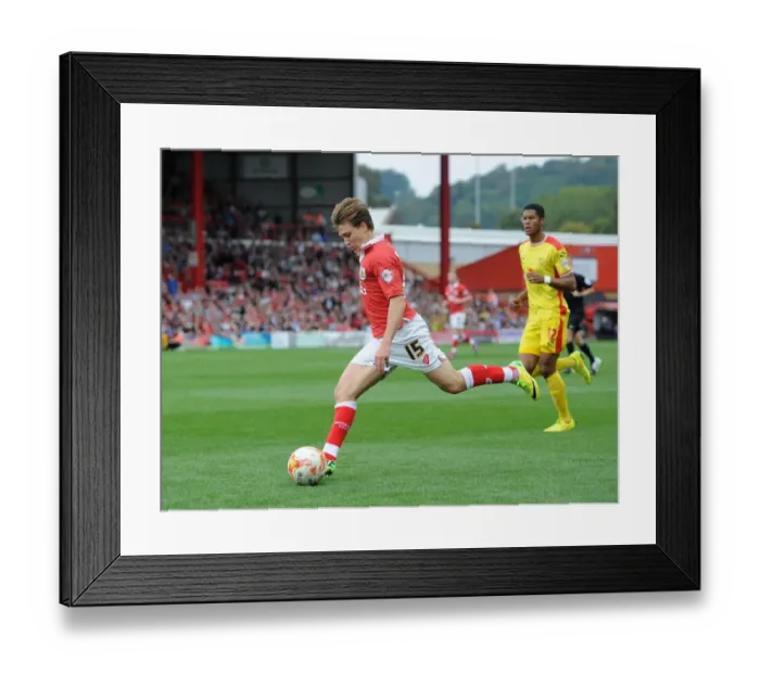 Framed Print : Bristol City's Luke Freeman Soaring Cross Against MK Dons, Sky Bet League One, Ashton Gate Framed Print : Bristol City's Luke Freeman Soaring Cross Against MK Dons, Sky Bet League One, Ashton Gate