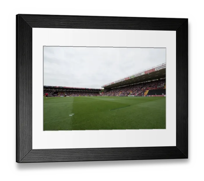 Framed Print : Bristol City vs MK Dons Clash in Sky Bet League One at Ashton Gate, September 2014
