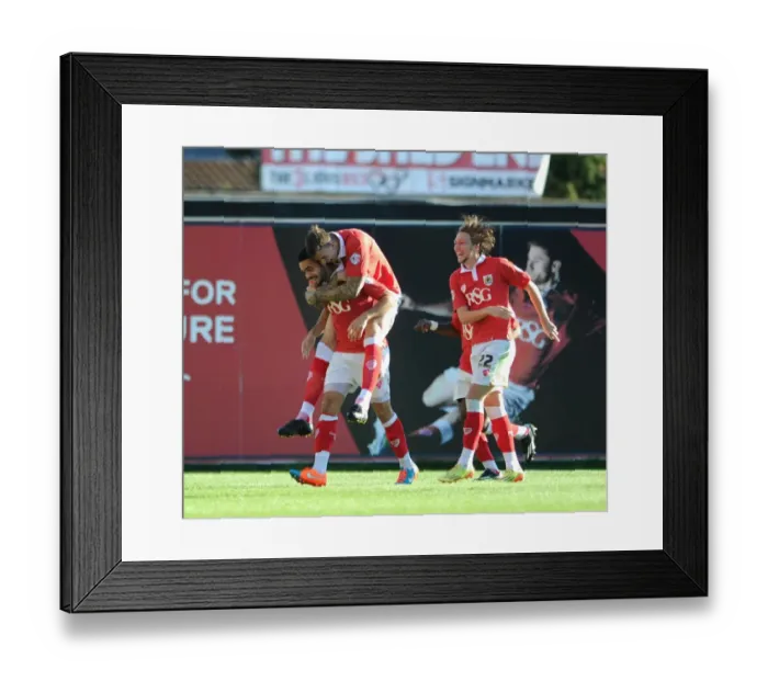 Framed Print : Bristol City Celebrates Win: Derrick Williams Scores Against Chesterfield Framed Print : Bristol City Celebrates Win: Derrick Williams Scores Against Chesterfield