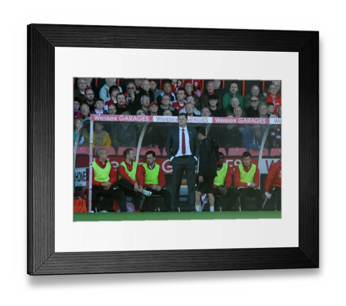 Framed Print : Bristol City vs Chesterfield: Intense Football Action at Ashton Gate, Sky Bet League One Framed Print : Bristol City vs Chesterfield: Intense Football Action at Ashton Gate, Sky Bet League One