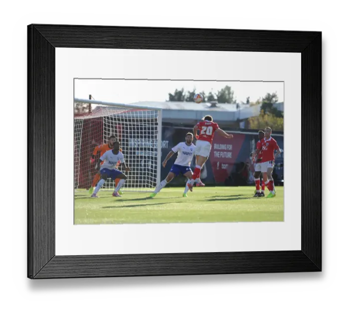 Framed Print : Bristol City's Wes Burns Chases After Goal vs Chesterfield, Sky Bet League One, 2014