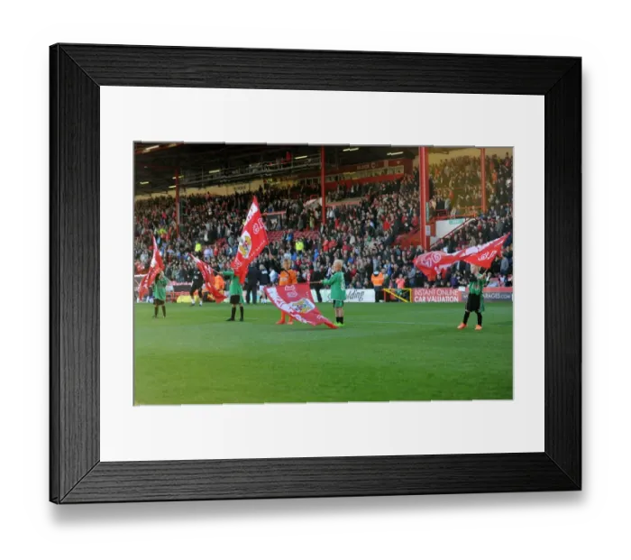 Framed Print : Bristol City Football Club Honors Chesterfield: Sky Bet League One Showdown at Ashton Gate