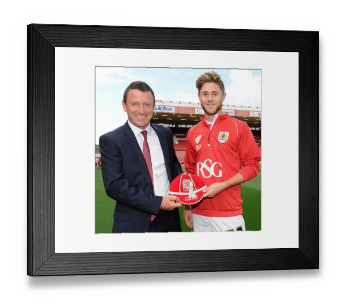 Framed Print : Bristol City's Wes Burns Receives Wales U21 Call-Up During Bristol City vs Chesterfield Match Framed Print : Bristol City's Wes Burns Receives Wales U21 Call-Up During Bristol City vs Chesterfield Match