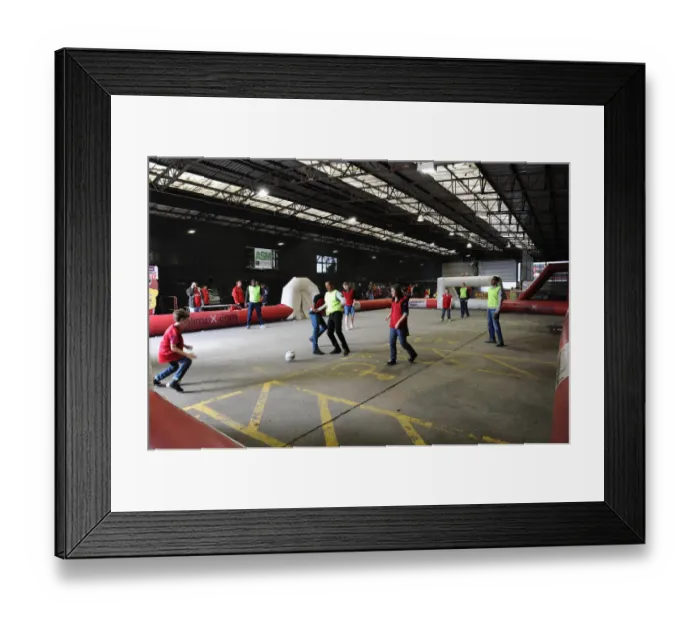 Framed Print : Bristol City vs Chesterfield Clash at Ashton Gate, Sky Bet League One