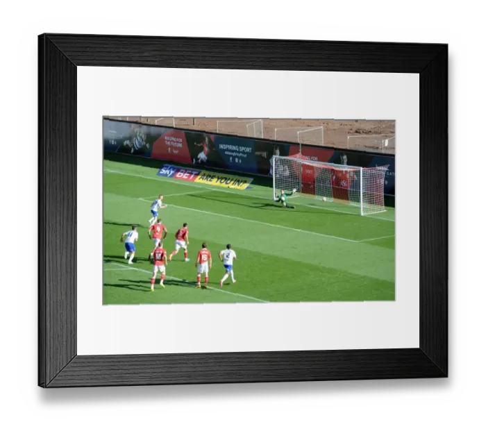 Framed Print : Wales v Bosnia and Herzegovina 101014