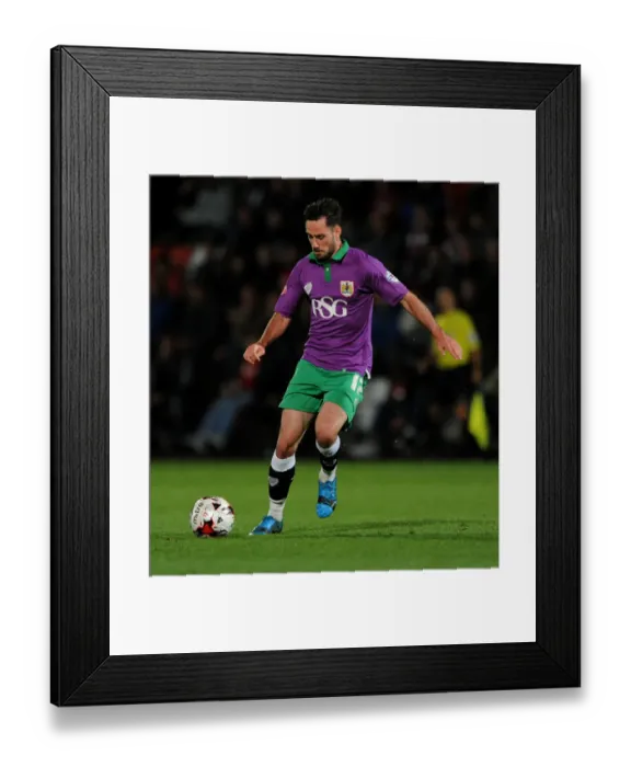 Framed Print : Greg Cunningham of Bristol City in Action against Cheltenham Town, Johnstone's Paint Trophy, October 8, 2014 Framed Print : Greg Cunningham of Bristol City in Action against Cheltenham Town, Johnstone's Paint Trophy, October 8, 2014