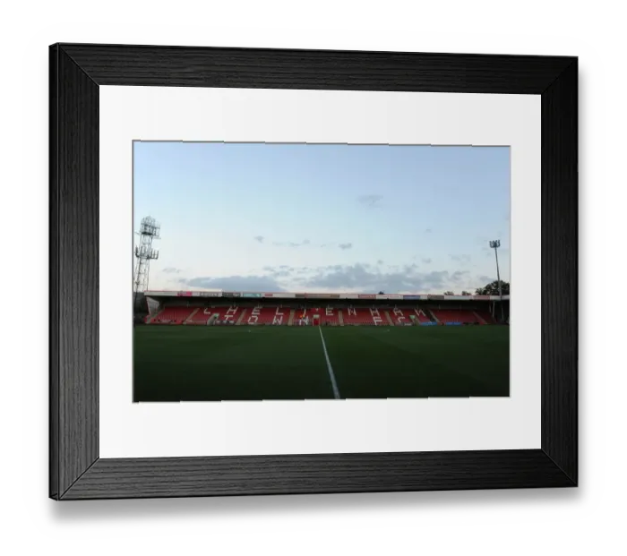 Framed Print : Bristol City vs Cheltenham Town: A Johnstone's Paint Trophy Battle at Abbey Business Stadium, October 2014