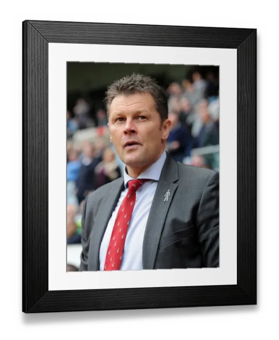 Framed Print : Steve Cotterill Leads Bristol City in Sky Bet League One Match at Ricoh Arena Framed Print : Steve Cotterill Leads Bristol City in Sky Bet League One Match at Ricoh Arena