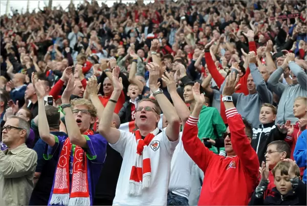 Bristol City Celebrate Promotion: Final Whistle Thrills at Coventry City (181014)