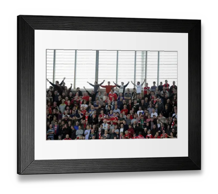 Framed Print : Rivalry Unleashed: Bristol City vs Coventry City Showdown at Ricoh Arena, October 2014