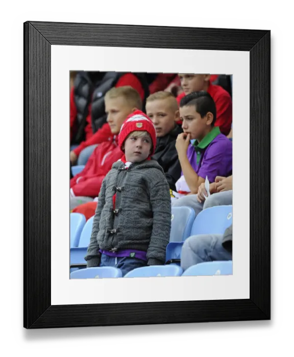 Framed Print : Bristol City vs Coventry City: A Sea of Supporters at Ricoh Arena, League One Football Match
