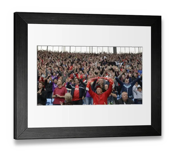 Framed Print : Bristol City vs Coventry City Rivalry: A Football Showdown at Ricoh Arena (October 2014)