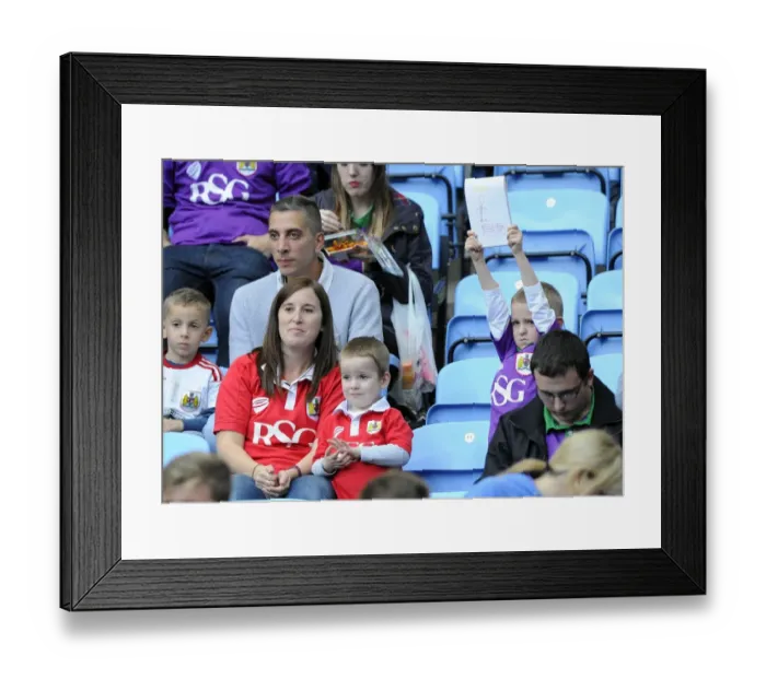 Framed Print : Passionate Bristol City Fans Pack Ricoh Arena for Sky Bet League One Clash vs Coventry City Framed Print : Passionate Bristol City Fans Pack Ricoh Arena for Sky Bet League One Clash vs Coventry City