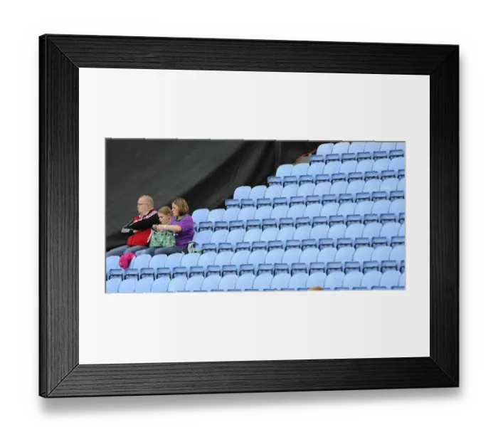 Framed Print : Bristol City Fans Gather Early at Ricoh Arena for Sky Bet League One Match against Coventry City