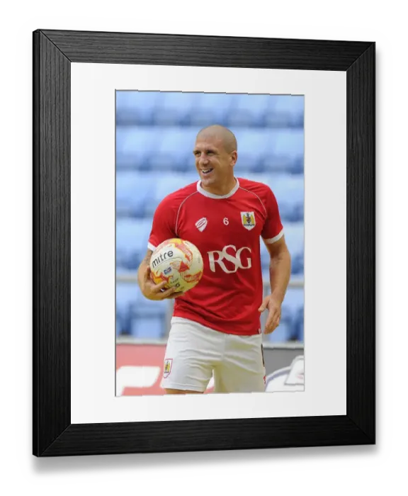 Framed Print : Bristol City vs Coventry City: Adam El-Abd in Action at Ricoh Arena, 2014