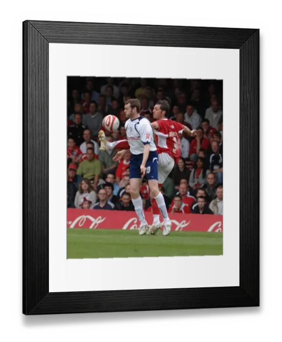 Framed Print : Jamie McAllister: In the Heart of the Bristol City vs Preston North End Rivalry Framed Print : Jamie McAllister: In the Heart of the Bristol City vs Preston North End Rivalry