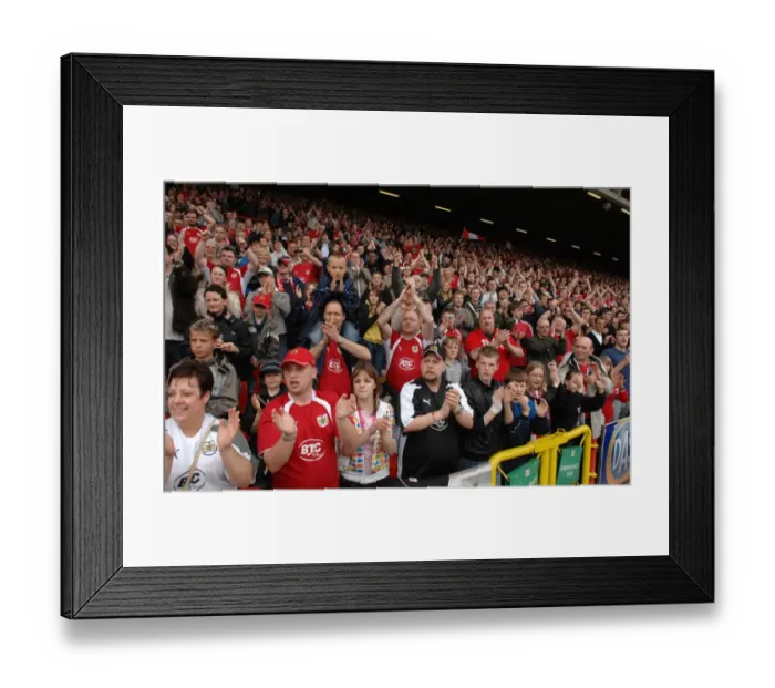 Framed Print : United Passion: The Unbreakable Bond of Bristol City FC Fans Framed Print : United Passion: The Unbreakable Bond of Bristol City FC Fans
