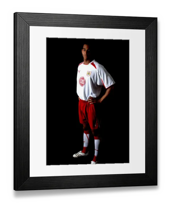 Framed Print : Bristol City FC: New Kit Reveal - Portraits