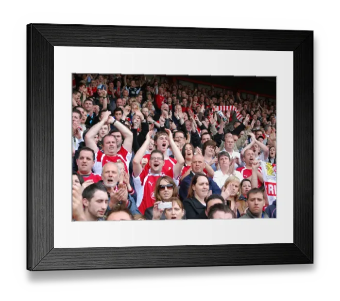Framed Print : Unwavering Passion: A Tribute to Bristol City FC's Devoted Fans