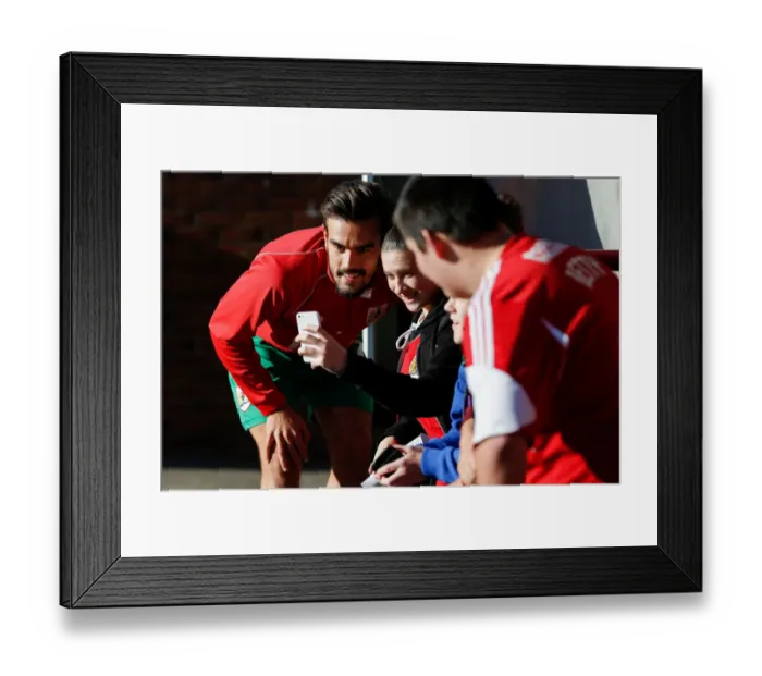 Framed Print : Bristol City Fans at Barnsley's Oakwell Stadium, 2014