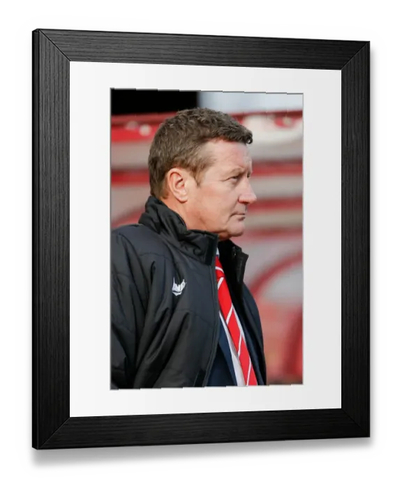 Framed Print : Barnsley Manager Danny Wilson Watches as Bristol City Takes on Barnsley at Oakwell Stadium, 2014 Framed Print : Barnsley Manager Danny Wilson Watches as Bristol City Takes on Barnsley at Oakwell Stadium, 2014