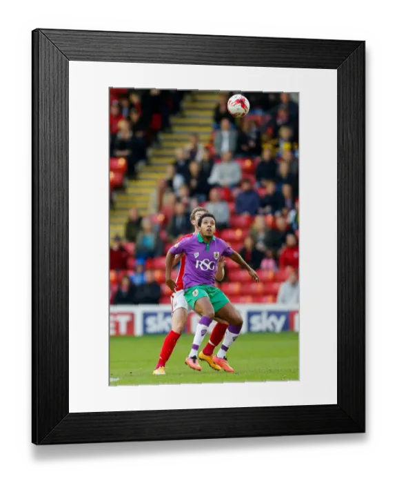Framed Print : Korey Smith in Action: Barnsley vs. Bristol City, 2014 Framed Print : Korey Smith in Action: Barnsley vs. Bristol City, 2014