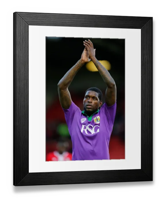 Framed Print : Jay Emmanuel-Thomas Disappointment: Barnsley Holds Bristol City to 2-2 Draw Framed Print : Jay Emmanuel-Thomas Disappointment: Barnsley Holds Bristol City to 2-2 Draw