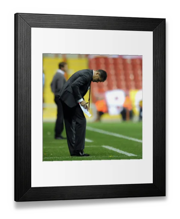 Framed Print : Steve Cotterill Leads Bristol City Against Bradford City, Sky Bet League One, October 2014 Framed Print : Steve Cotterill Leads Bristol City Against Bradford City, Sky Bet League One, October 2014