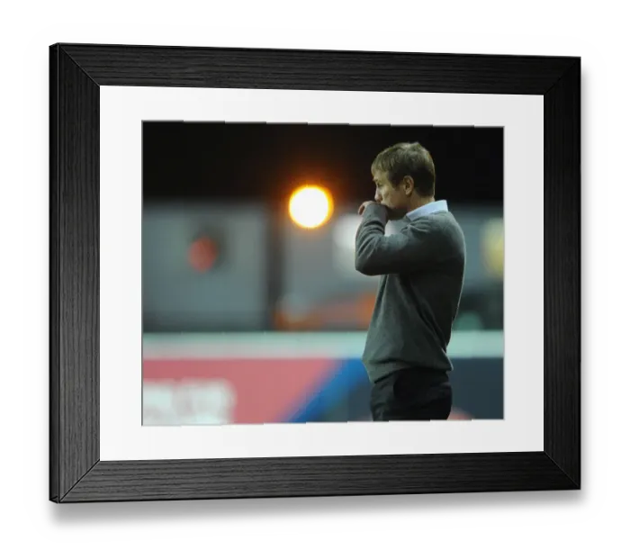 Framed Print : Phil Parkinson Leads Bradford City Against Bristol City, 21st October 2014 Framed Print : Phil Parkinson Leads Bradford City Against Bristol City, 21st October 2014