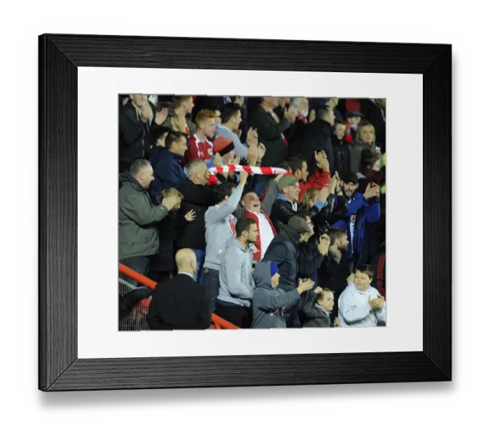 Framed Print : Bristol City Fans Celebrate at Ashton Gate: Bristol City vs Bradford City, Sky Bet League One (10-21-2014) Framed Print : Bristol City Fans Celebrate at Ashton Gate: Bristol City vs Bradford City, Sky Bet League One (10-21-2014)