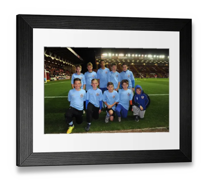 Framed Print : Bristol City vs Bradford City: Flag Bearers Clash at Ashton Gate, Sky Bet League One Framed Print : Bristol City vs Bradford City: Flag Bearers Clash at Ashton Gate, Sky Bet League One