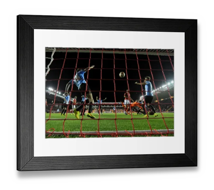 Framed Print : Aden Flint Scores Double: Bristol City's Victory Over Bradford City (October 2014) Framed Print : Aden Flint Scores Double: Bristol City's Victory Over Bradford City (October 2014)