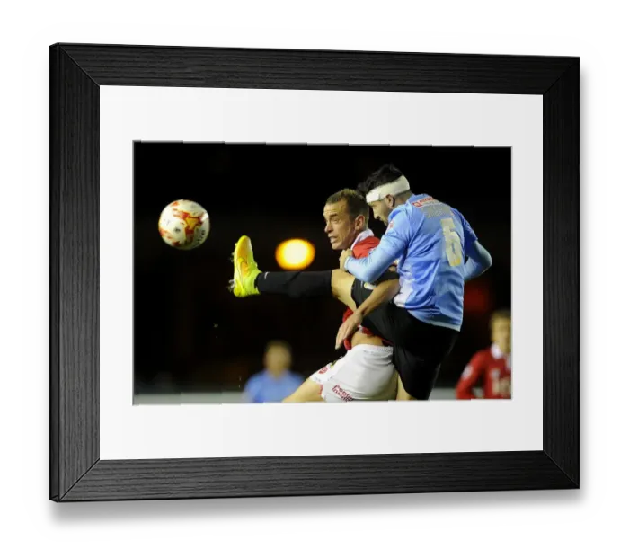 Framed Print : Battling for Supremacy: Wilbraham vs Sheehan in the Sky Bet League One Clash between Bristol City and Bradford City