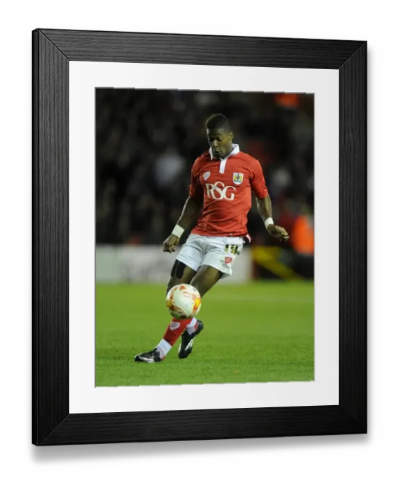 Framed Print : Bristol City vs Bradford City: Kieran Agard in Action at Ashton Gate, October 2014 Framed Print : Bristol City vs Bradford City: Kieran Agard in Action at Ashton Gate, October 2014