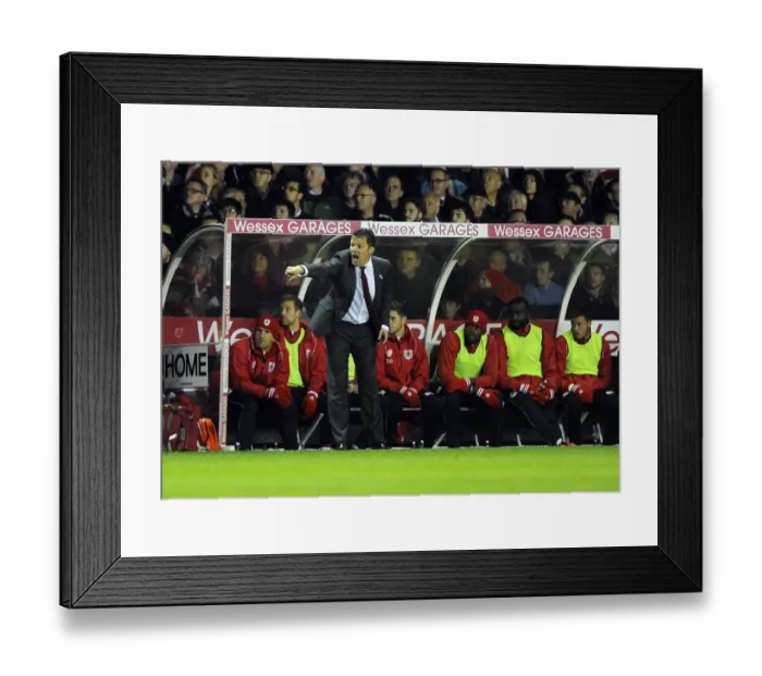 Framed Print : Steve Cotterill Leads Bristol City in Sky Bet League One Match Against Bradford City, 2014 Framed Print : Steve Cotterill Leads Bristol City in Sky Bet League One Match Against Bradford City, 2014
