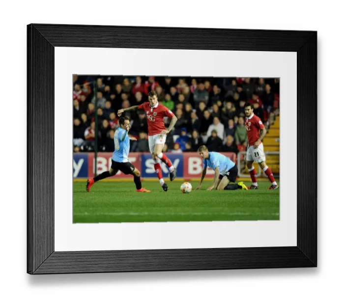 Framed Print : Aden Flint Saves the Day: Bristol City vs. Bradford City, 2014 Framed Print : Aden Flint Saves the Day: Bristol City vs. Bradford City, 2014
