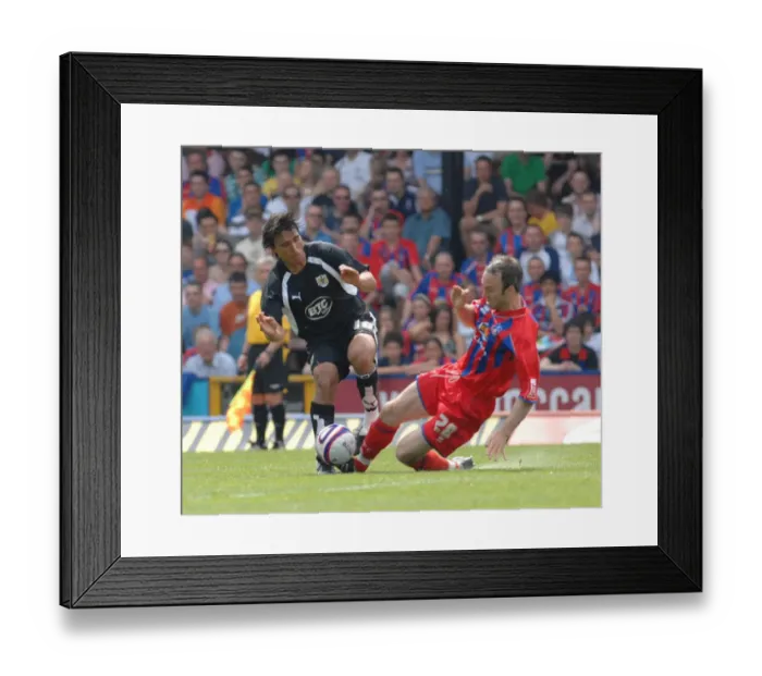 Framed Print : Bristol City First Team: Season 07-08: Crystal Palace v Bristol City Play Off 1st Leg