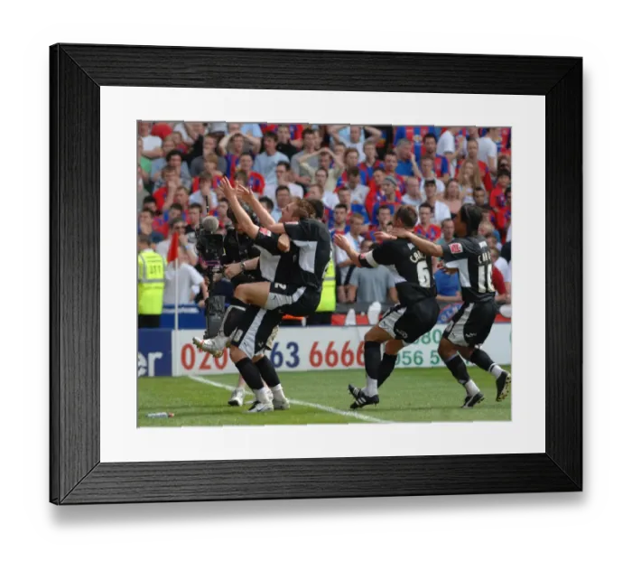 Framed Print : Bristol City vs Crystal Palace: 2007-08 Play-Off Semifinal - First Leg
